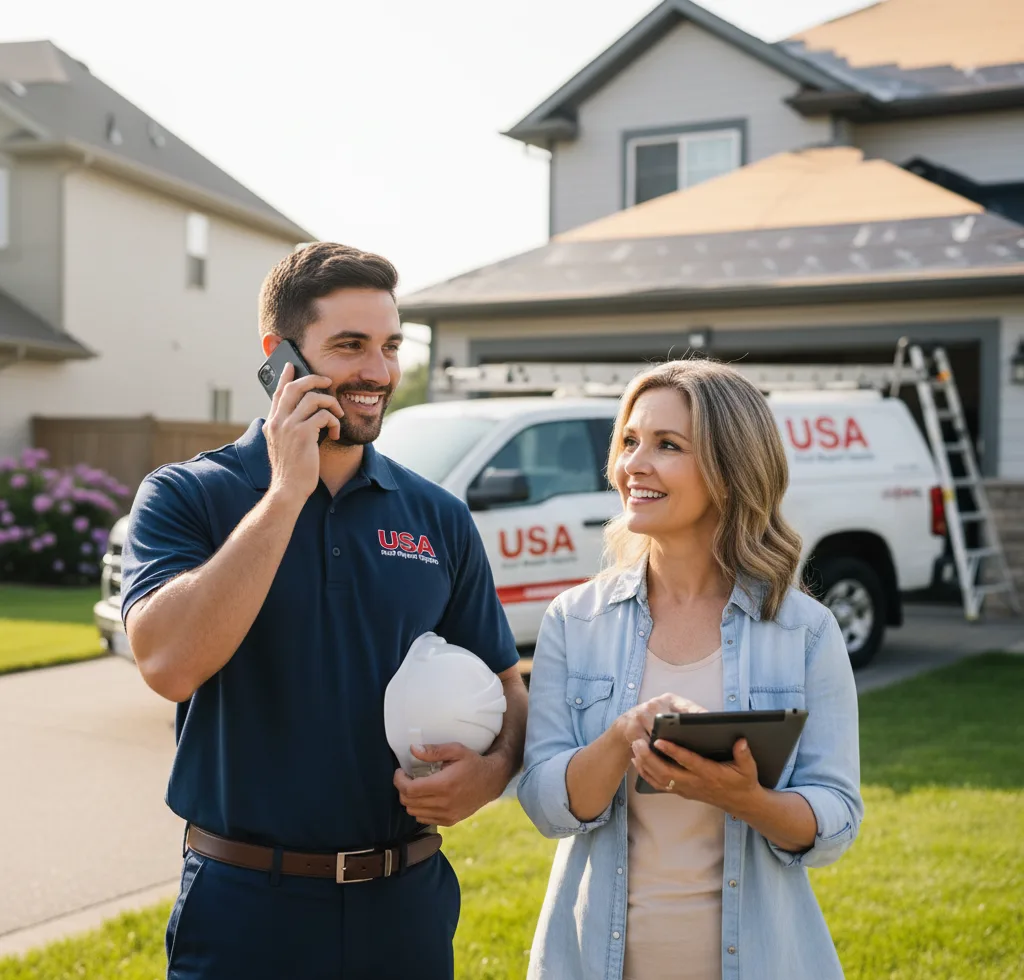 USA Roof Repair Experts customer support in Erie